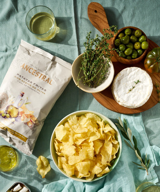 Patatas Fritas en Aceite de Oliva 100% y Sal de Manantial