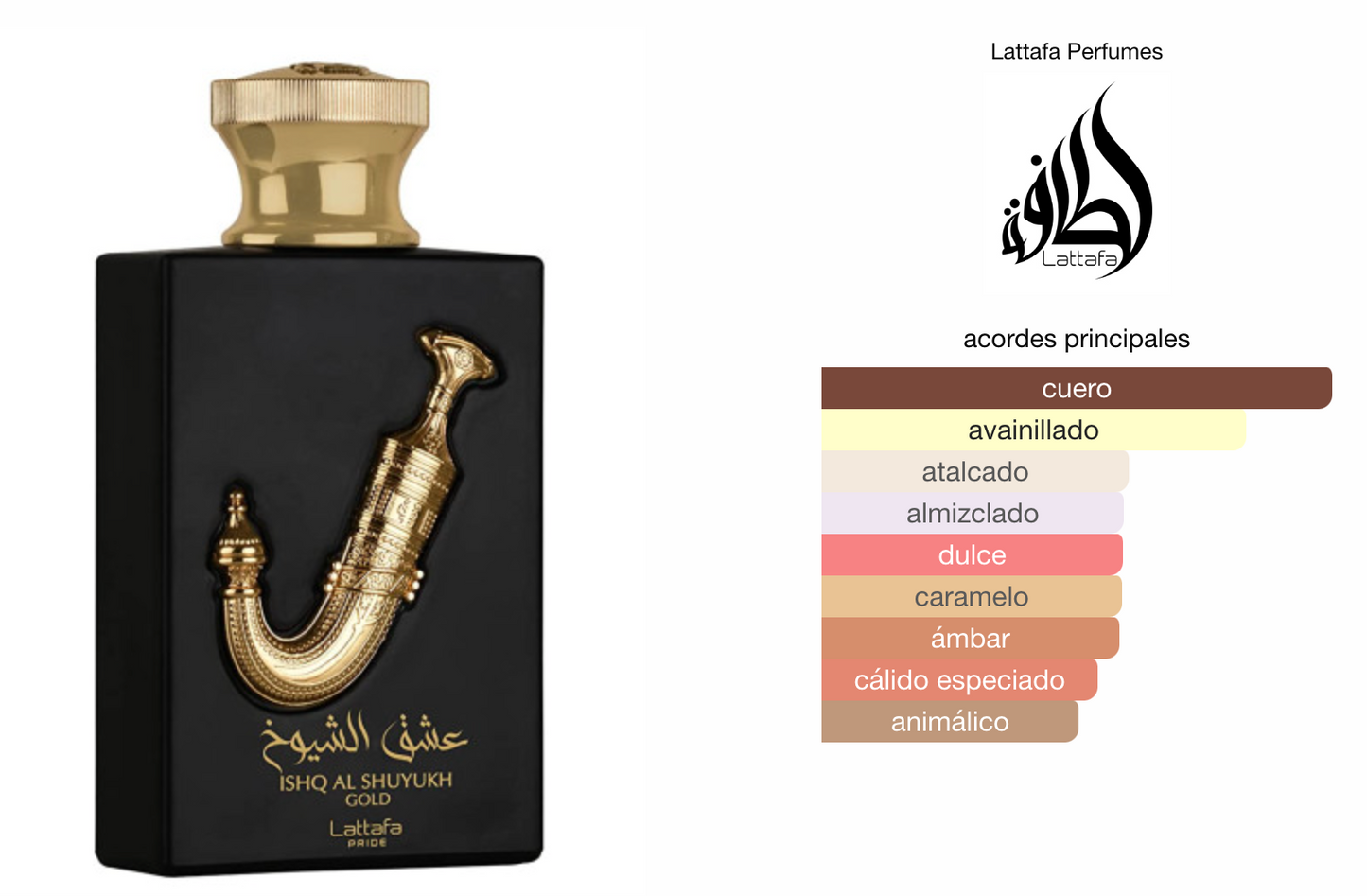 Ishq Al Shuyukh Gold 100ml Eau De Parfum Lattafa Perfume Masculino Exclusivo