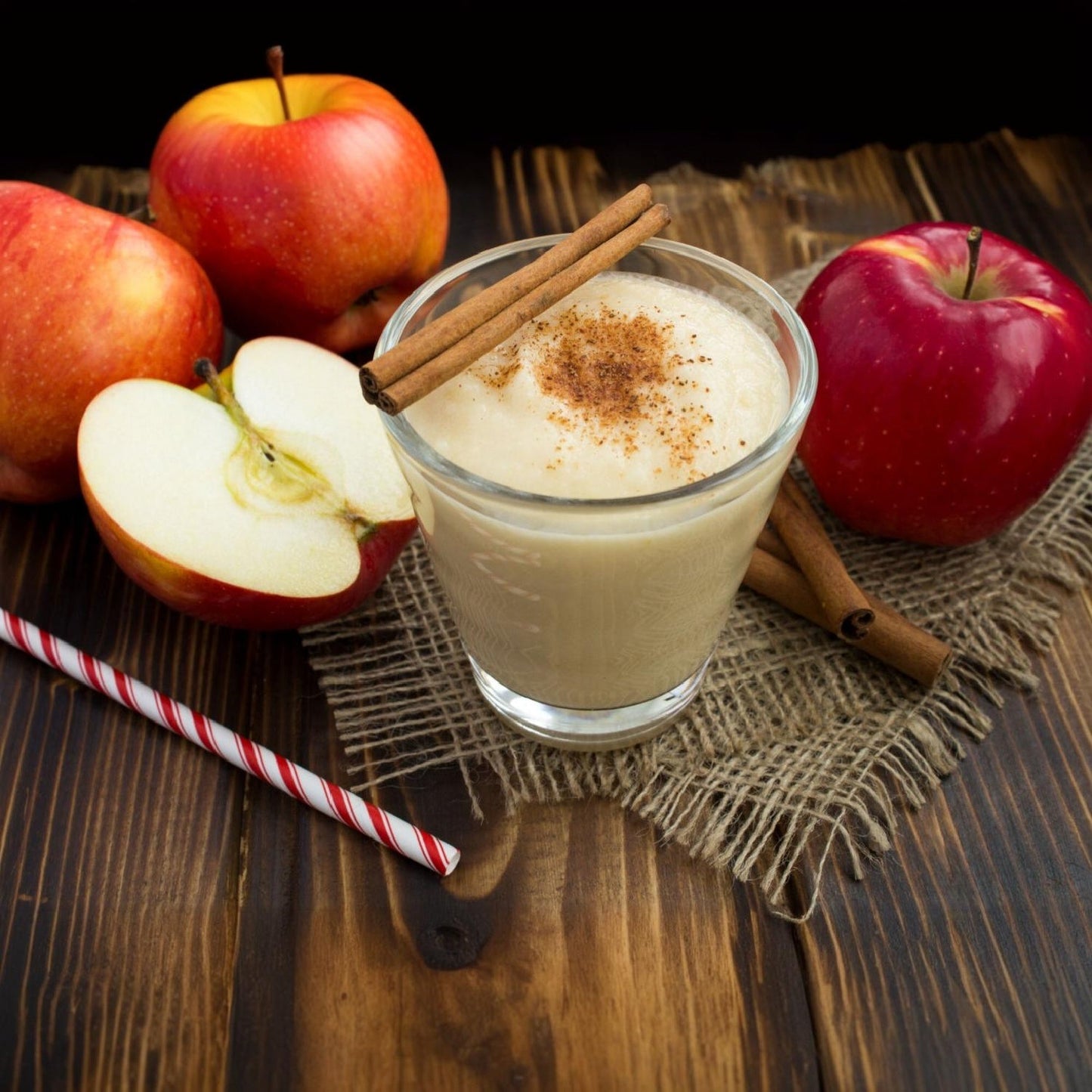 Batido de Manzana con Canela