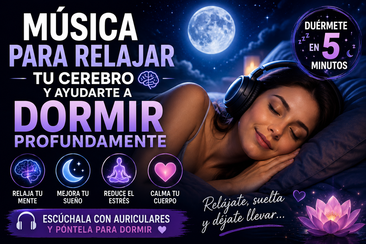 Música Para Dormir Profundamente En 5 Minutos, Música Relajante Para Dormir