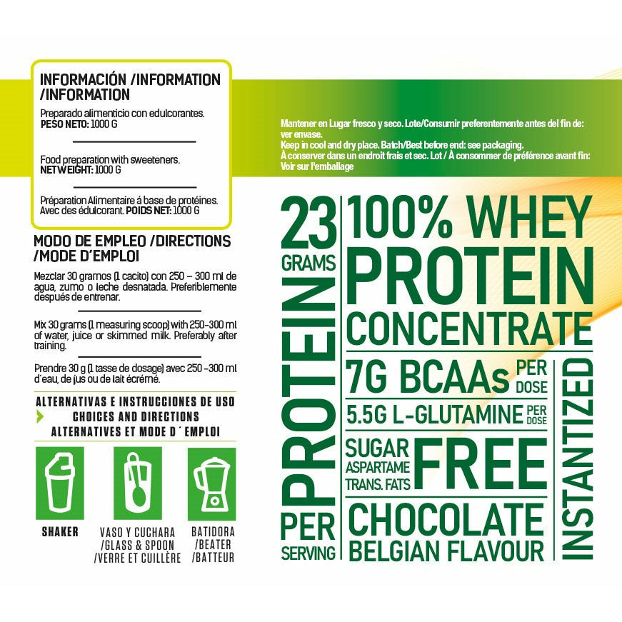 Proteína Whey Chocolate EFNE – Sabor clásico y potente