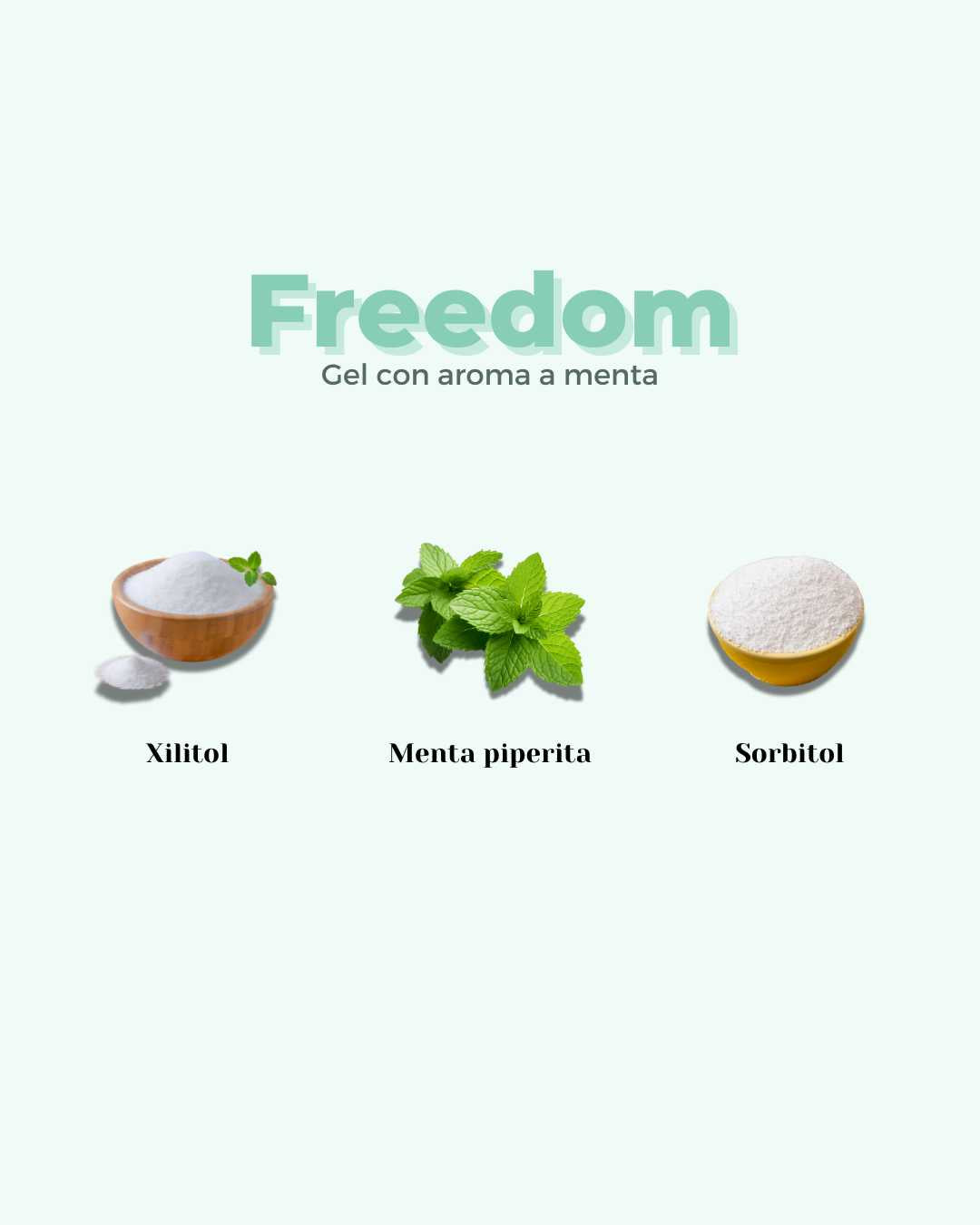 LIQUIDACIÓNGel de Ducha en Polvo ECO Mentolado FREEDOM