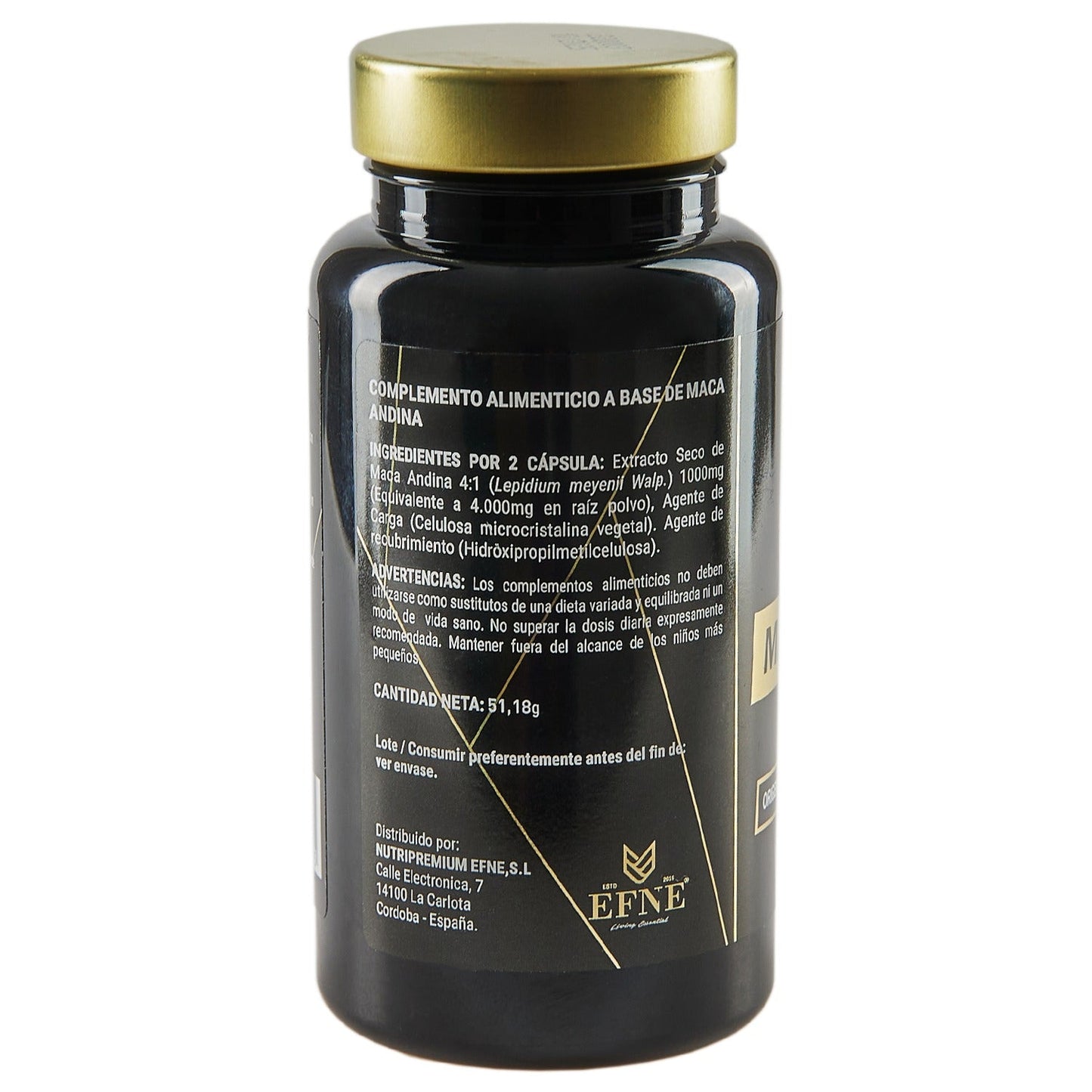 Maca Andina 4.1 equivalente a 2000 mg en planta