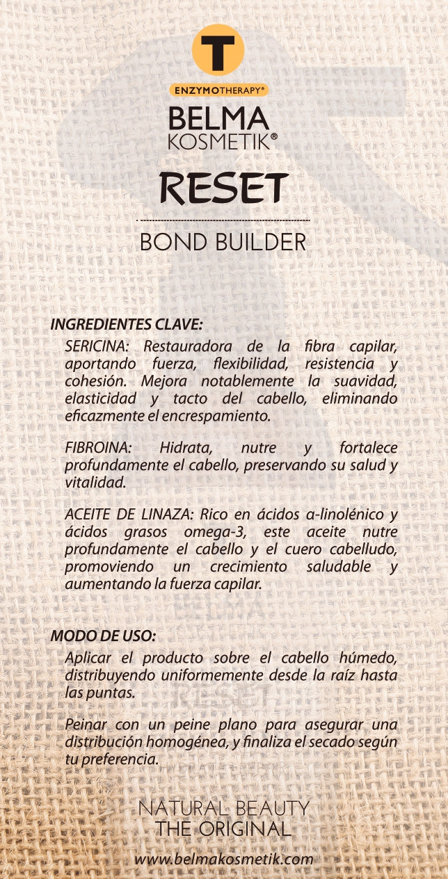 Spray protector térmico multifuncional Belma kosmetik Reset de XARODIST con extracto de macadamia en envase de 100 ml.