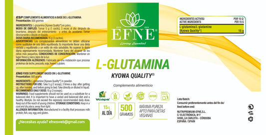 L-Glutamina Kyowa Quality® EFNE — 500 g