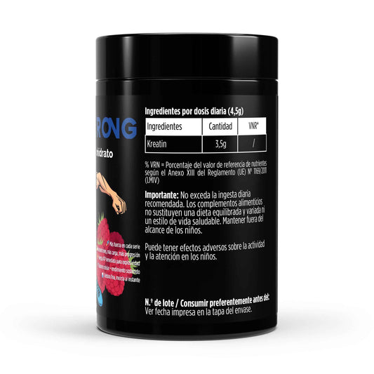 Creatina Monohidrato Frambuesa - 500g - Sensaido