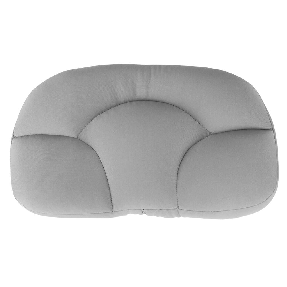 Almohada nube de microperlas de la marca innovagizmo, muestra su forma suave y esponjosa en color blanco.