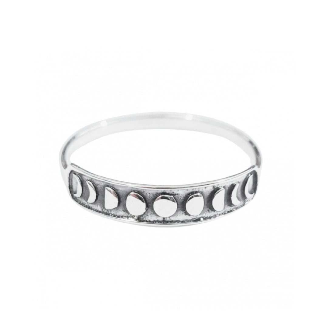 Anillo 'Moon phases' - Plata de Ley 925