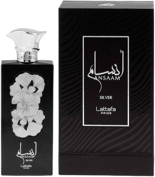 Lattafa Ansaam Silver Eau De Parfum 100Ml Spray