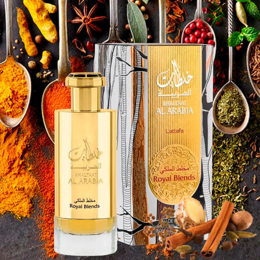 Lattafa Khaltaat Al Arabia Royal Blends Gold Eau De Parfum 100ml Unisex Fragrance