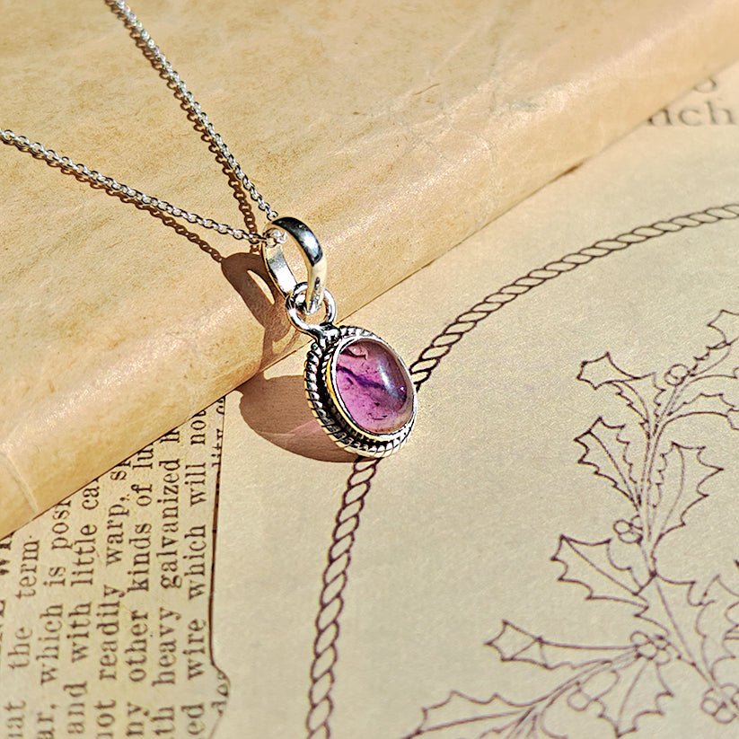 Colgante 'Antu' Amatista y Plata de Ley 925