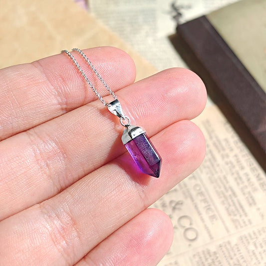 Colgante 'Atum' Amatista y Plata de Ley 925