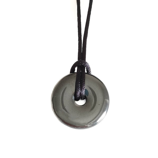 Colgante Donut de Hematite - Sensaido