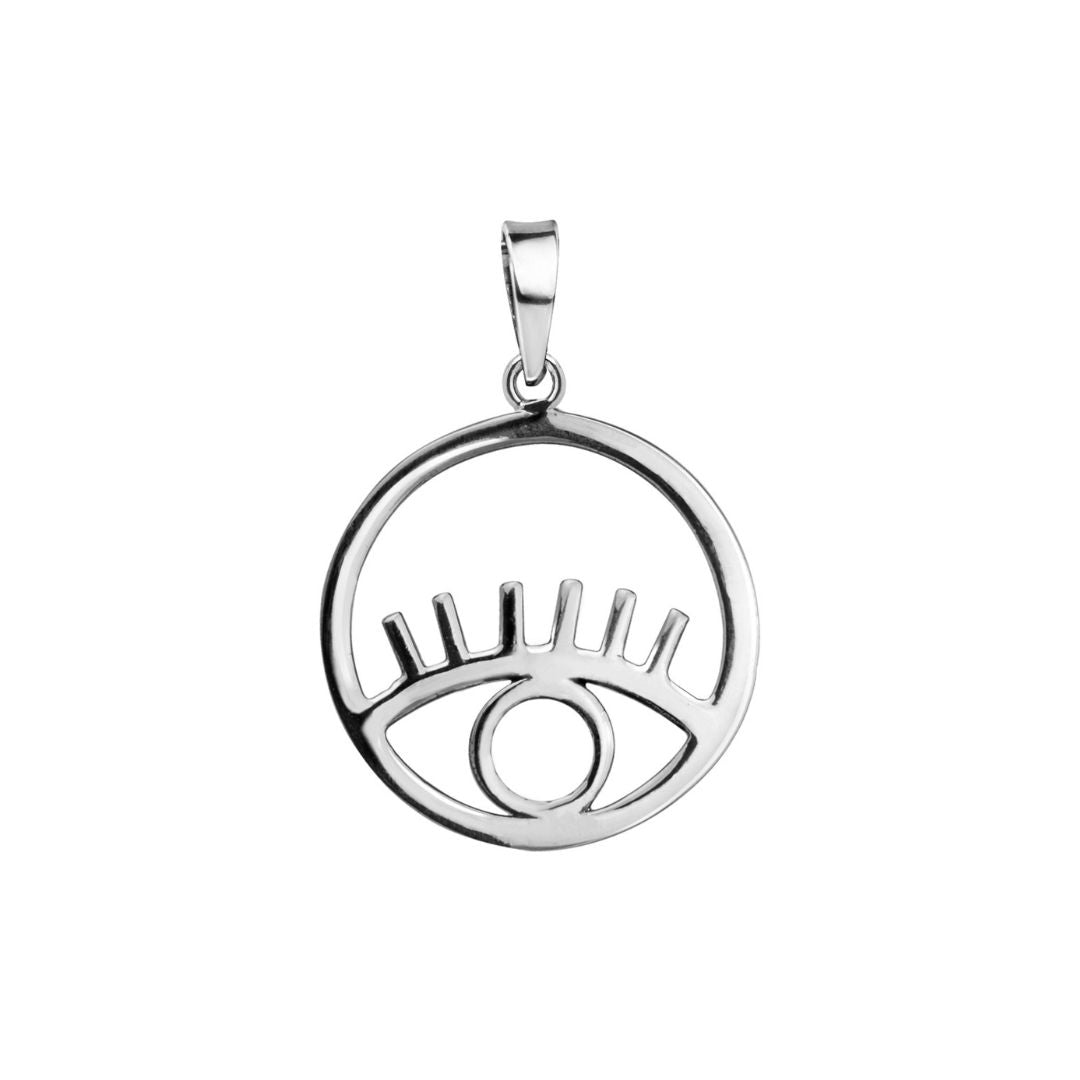 Colgante Ojo Turco en Plata de Ley 925