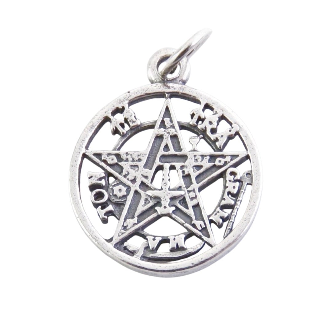 Colgante Tetragramaton en Plata de Ley 925