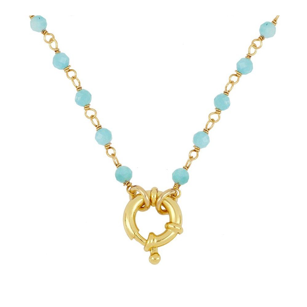 Collar 'Beatrice' - Amazonita