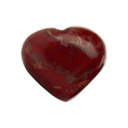 Corazón de Jaspe Rojo
