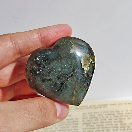 Corazón de Labradorita