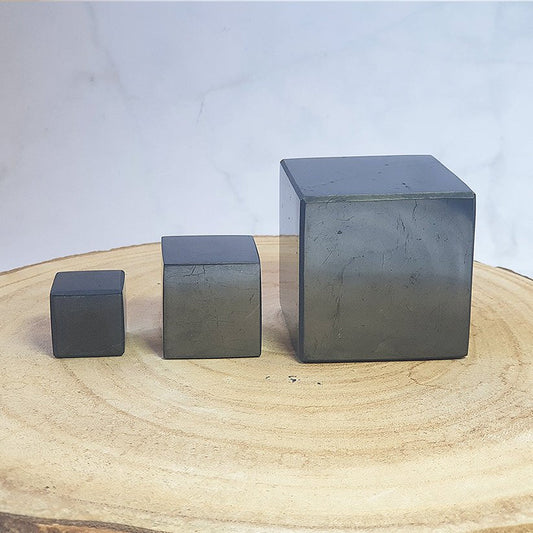 Cubo de Shungit Pulido - Sensaido
