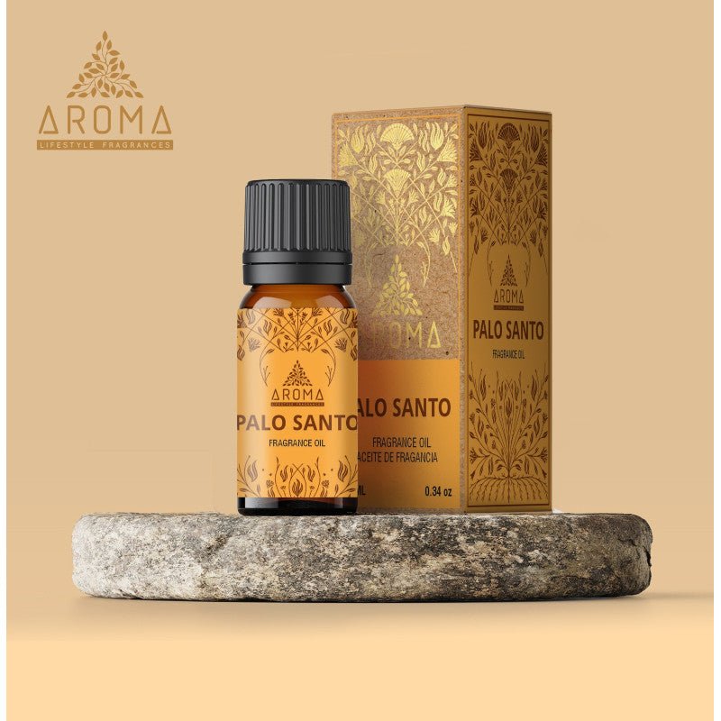 Esencia de Palo Santo de Mystical Tienda en botella con aroma natural, ideal para aromaterapia y ambientes relajantes.