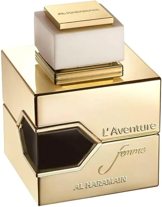 Al Haramain Perfume L’Aventure Femme Árabe Mujer - Fragancia Oriental Femenina Exclusiva