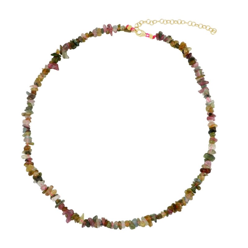 Gargantilla 'Penélope' de Turmalina Multicolor Mix - Sensaido