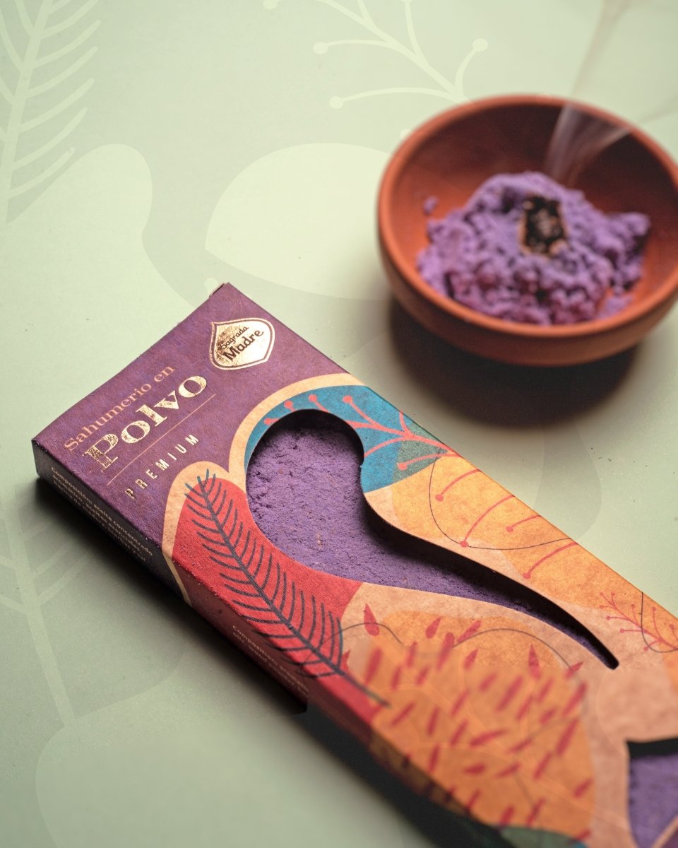 Incienso en Polvo Lavanda - Sagrada Madre