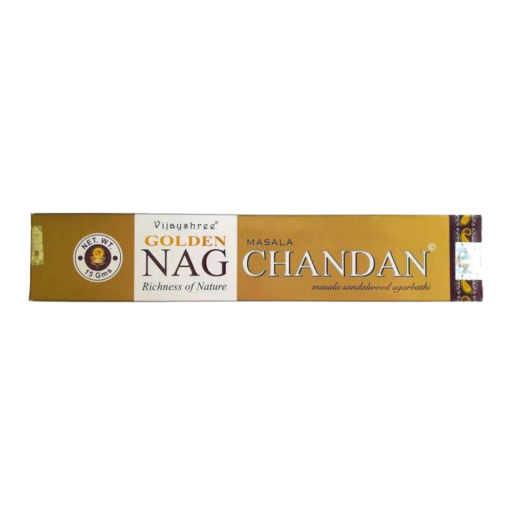 Incienso Golden Nag Chandan Vijayshree 15 gr