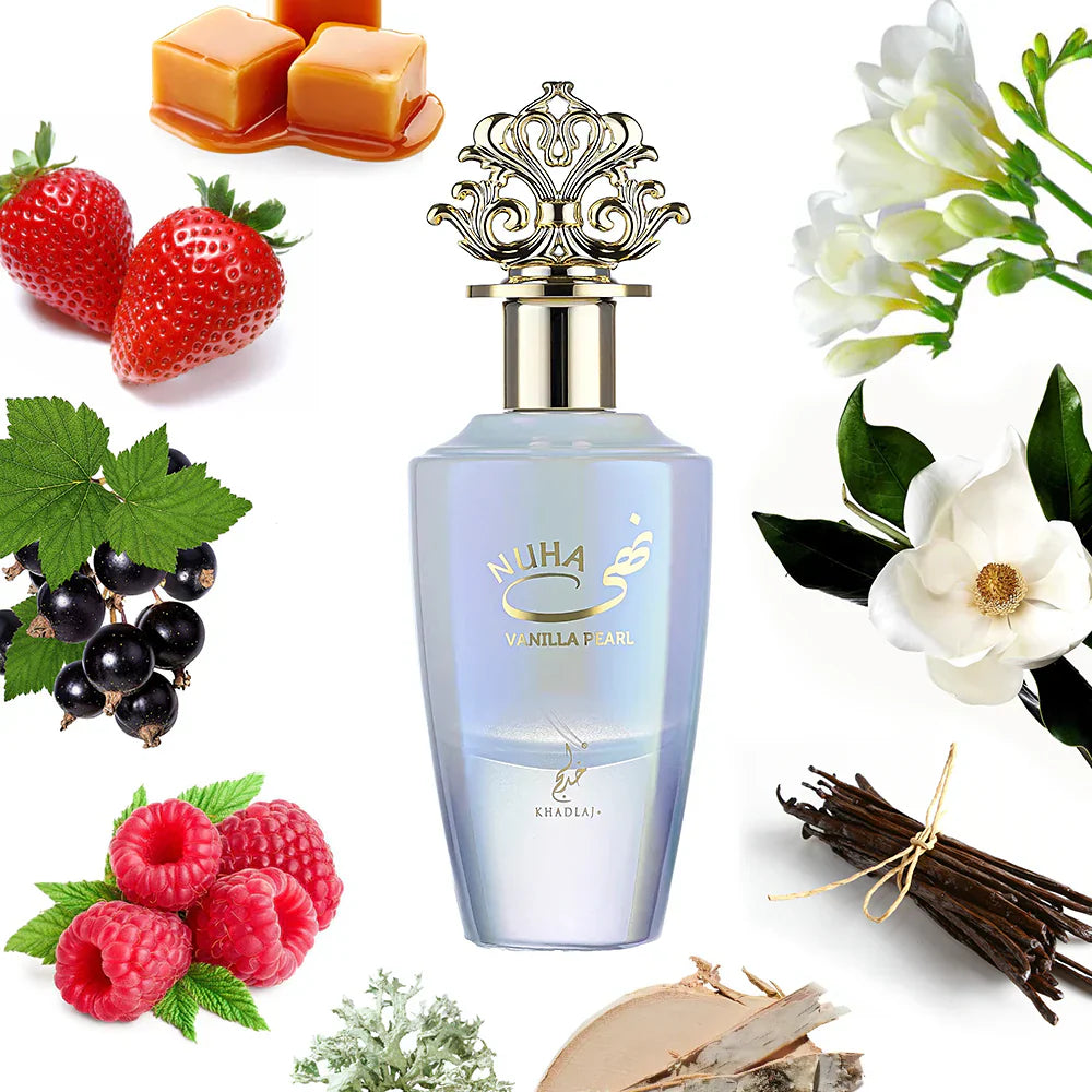 Khadlaj Nuha Vanilla Pearl Eau De Parfum 85ml