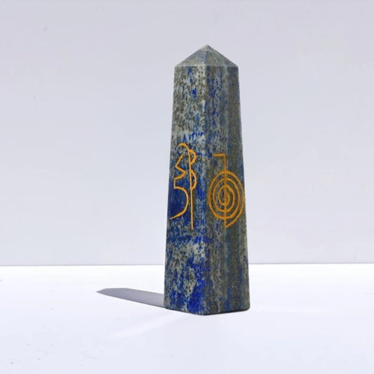 Obelisco de Lapislázuli - Símbolos Reiki - Sensaido