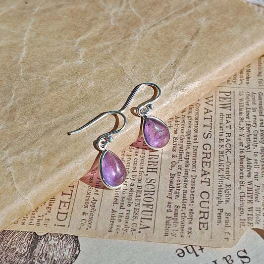 Pendientes 'Aurora' Amatista S925