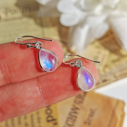 Pendientes 'Aurora' Piedra de Luna S925