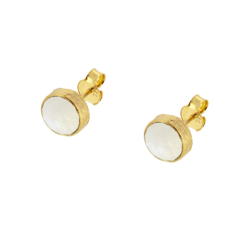 Pendientes 'Gabrielle' de Piedra de Luna