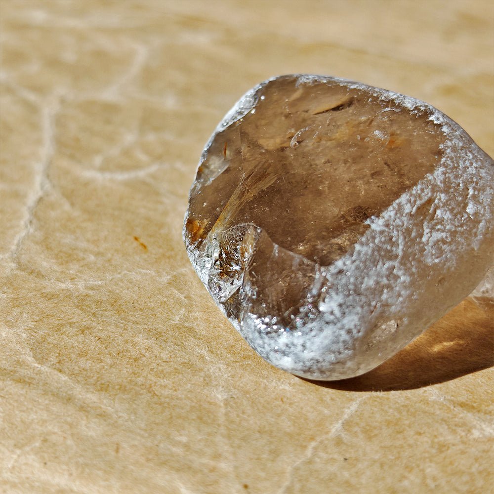 Piedra Vidente de Cuarzo Ahumado 03 - Edición Imperfecta - Sensaido