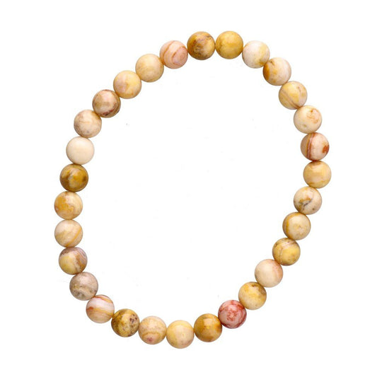 Pulsera de Ágata Locura - Bola lisa