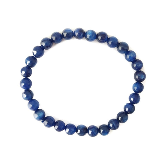 Pulsera de Bolas de Cianita