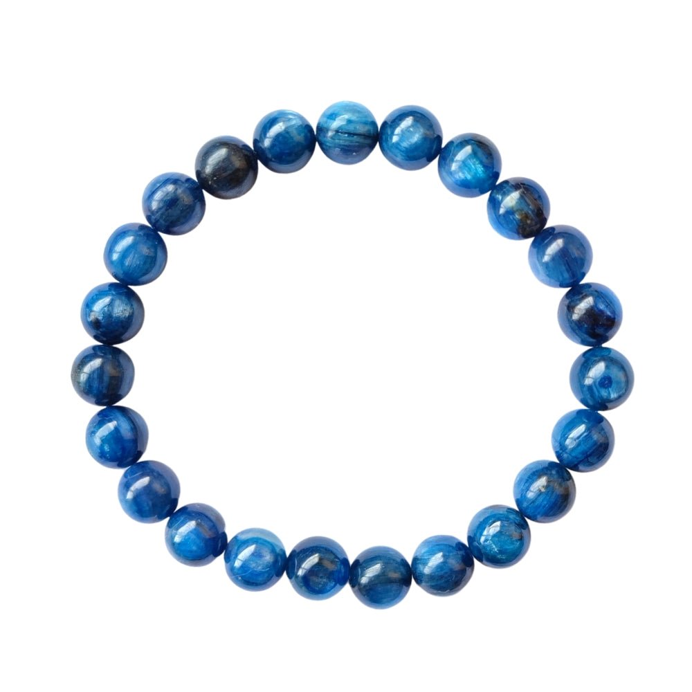 Pulsera de Bolas de Cianita