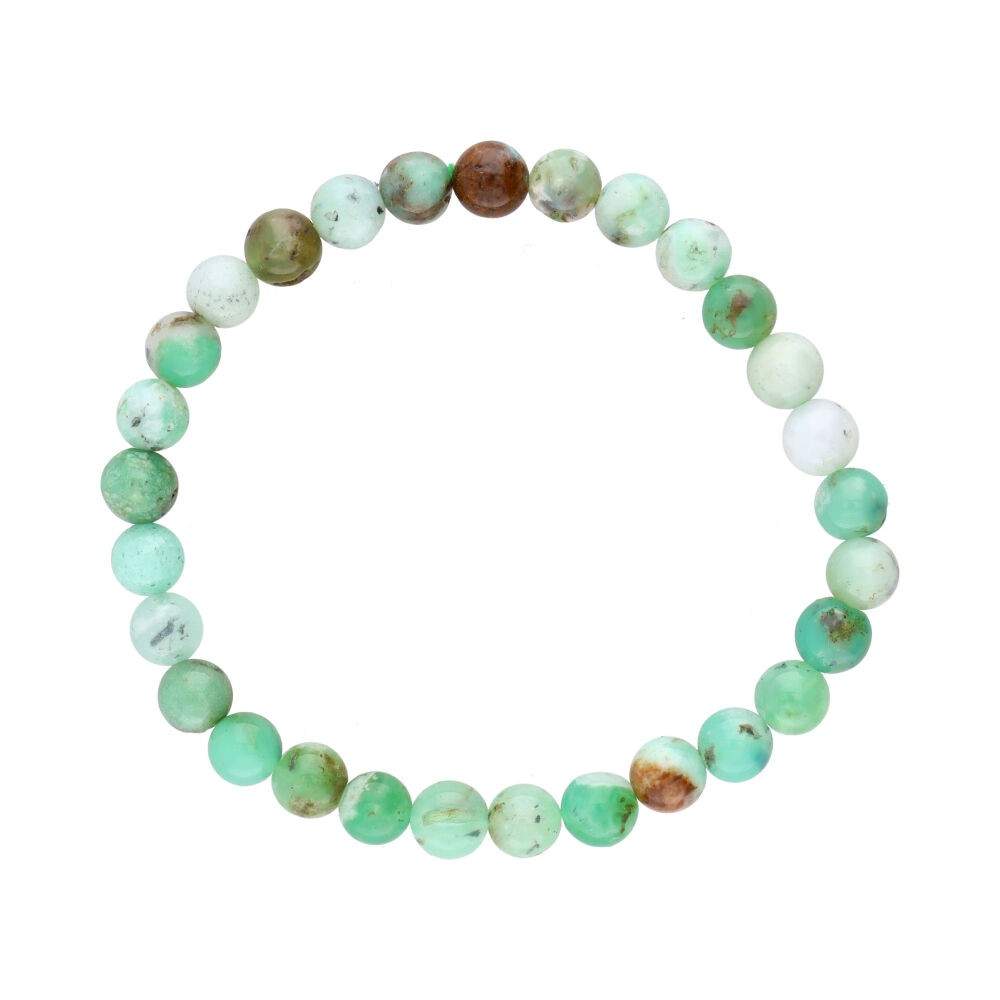 Pulsera de Bolas de Crisoprasa