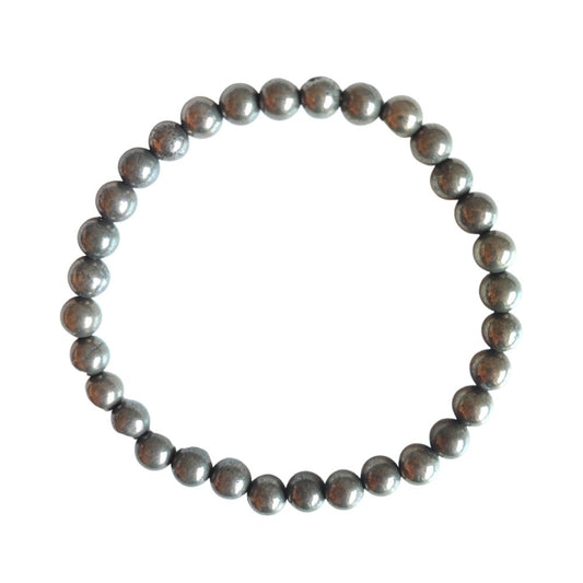 Pulsera de la Abundancia - Pirita Bola Lisa