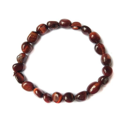 Pulsera de Ojo de Buey en rodados Medianos