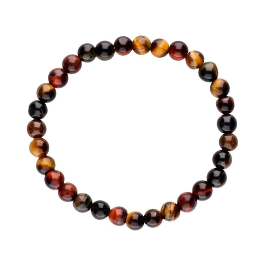 Pulsera de Ojo Tigre, Halcón y Buey