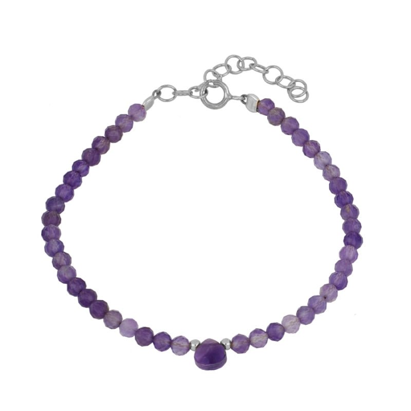 Pulsera 'Elizabeth' - Amatista - Sensaido