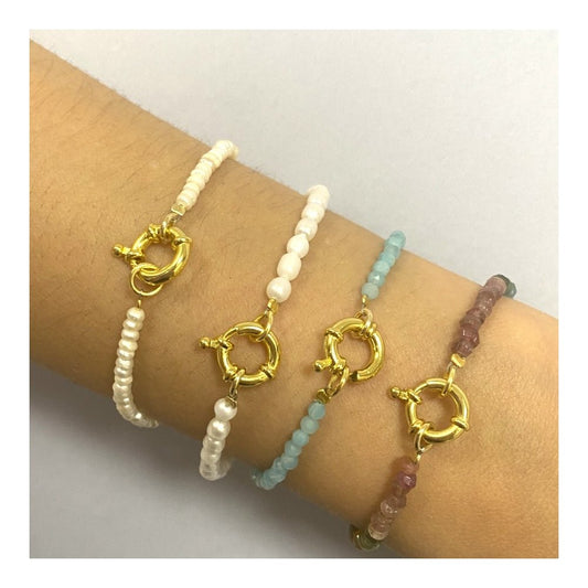 Pulsera 'Kate' - Amazonita