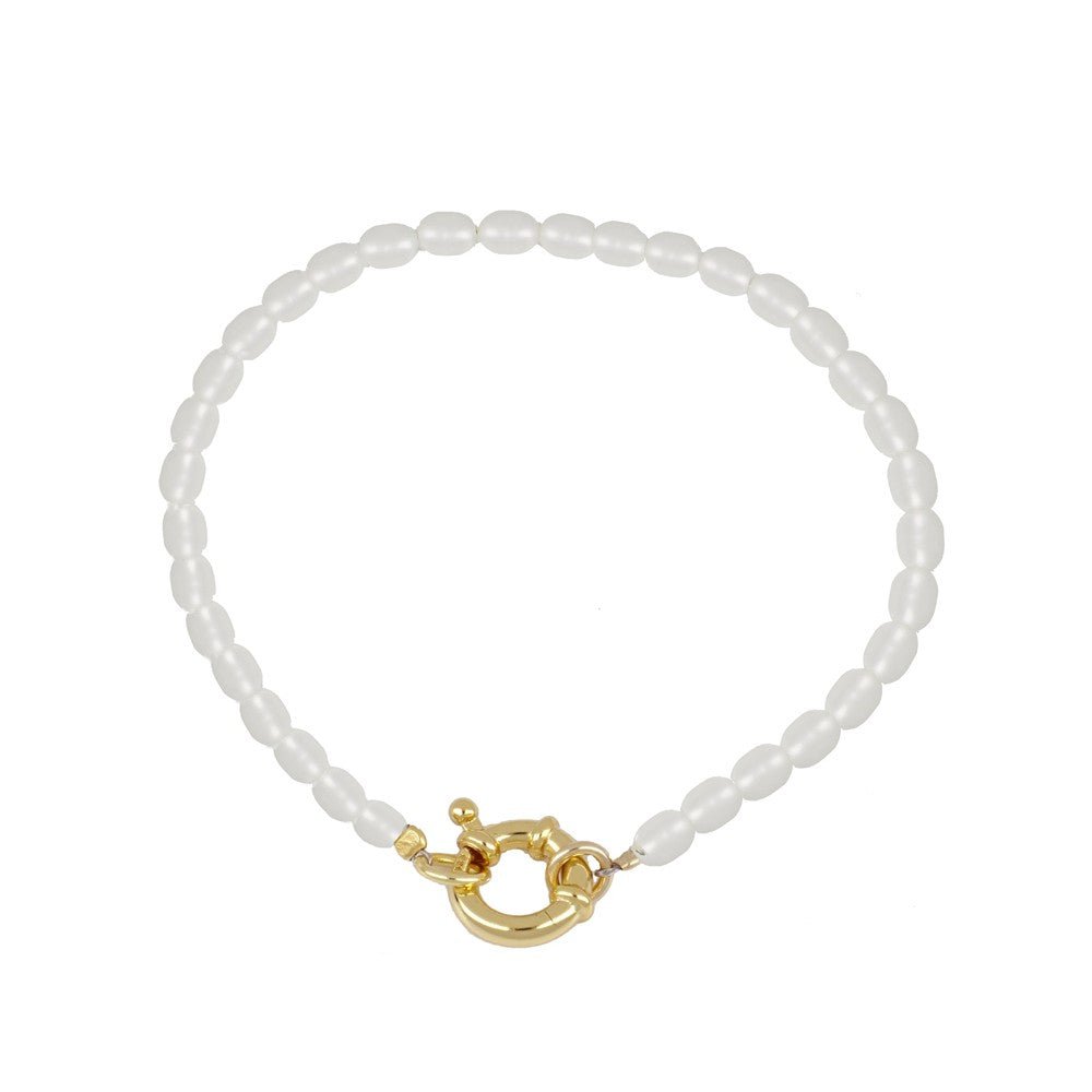 Pulsera 'Kate' - Perla de Arroz