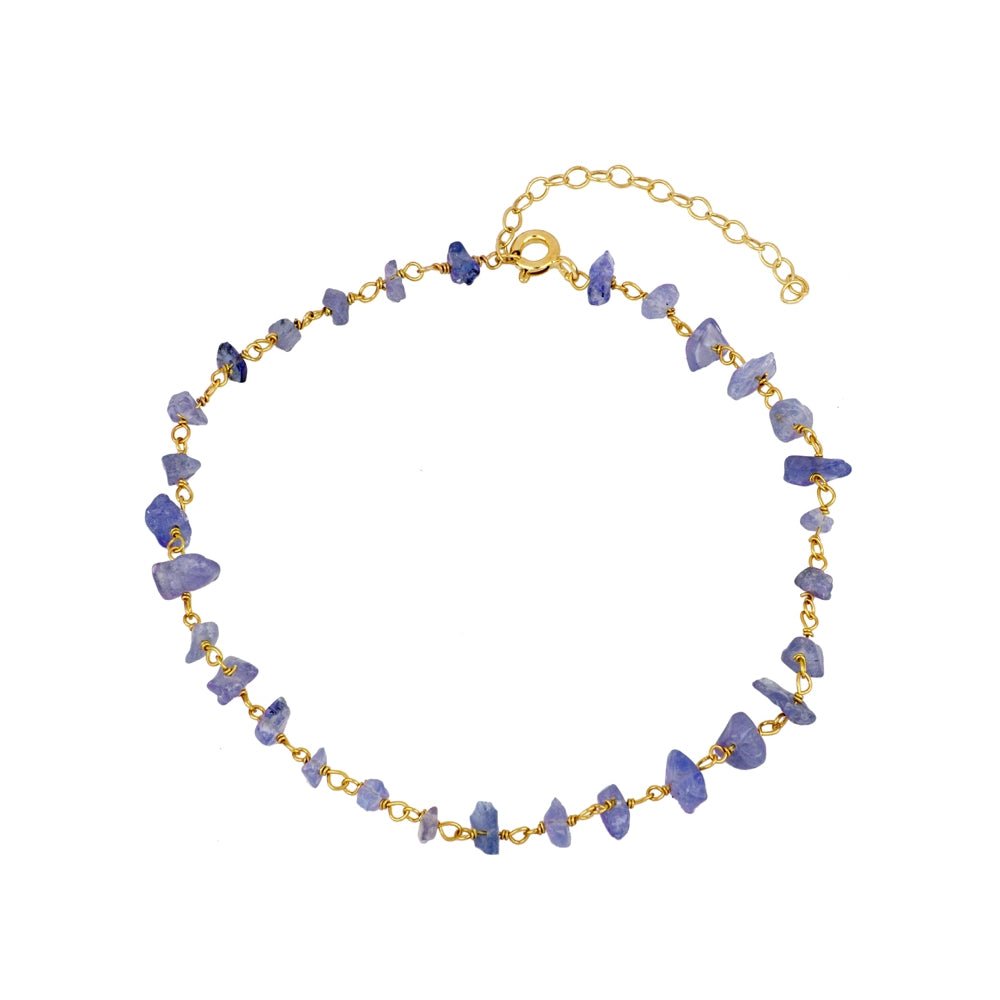 Tobillera 'Daphne' de Tanzanita