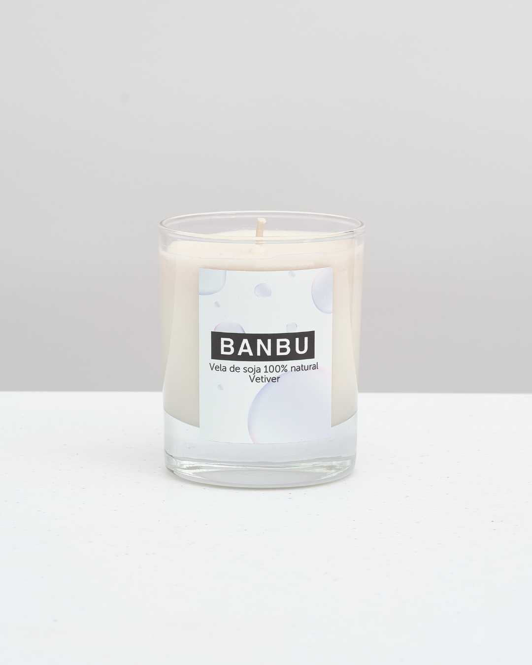 Vela de Soja Natural Aroma Vetiver