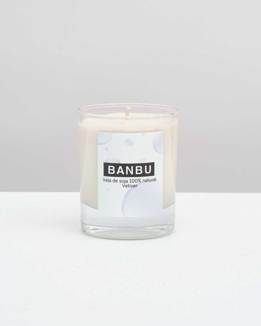 Vela de Soja Natural Aroma Vetiver