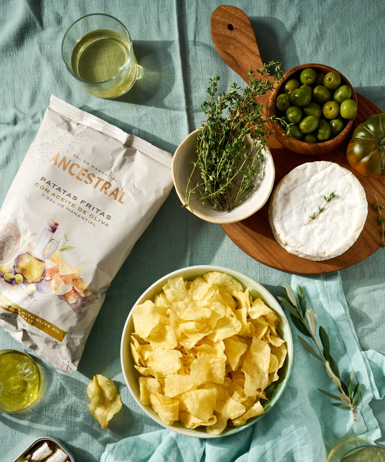 Patatas Fritas en Aceite de Oliva 100% y Sal de Manantial