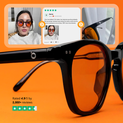 Gafas Newton de Warblue para protección diurna, lentes con diseño moderno y recubrimiento para reducir la fatiga ocular.