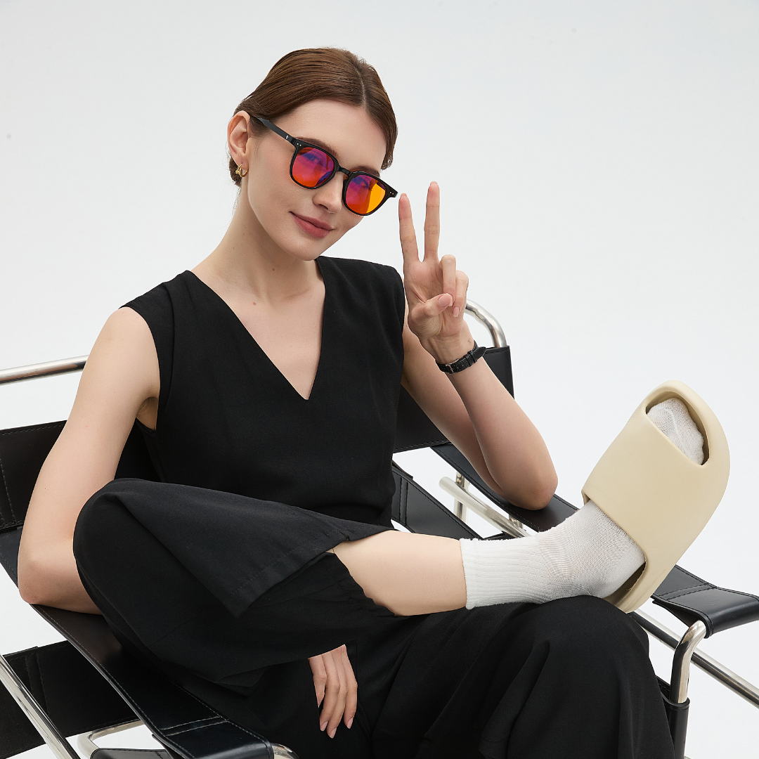 Gafas Newton de Warblue para protección diurna, con lentes que reducen la fatiga ocular y mejoran la visión en exteriores.